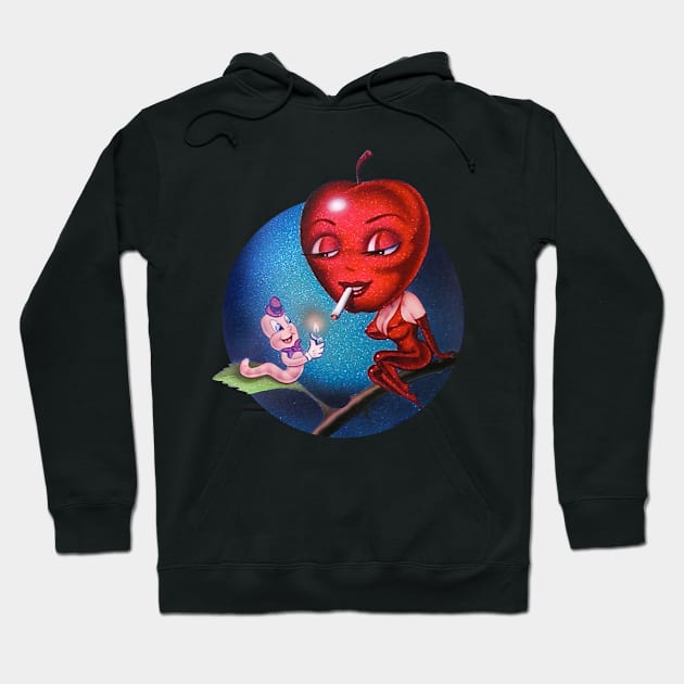 Candy Apple Bubble Hoodie by DaleSizer